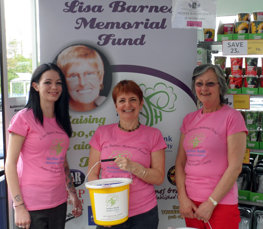 Fund helpers at Tesco Ely